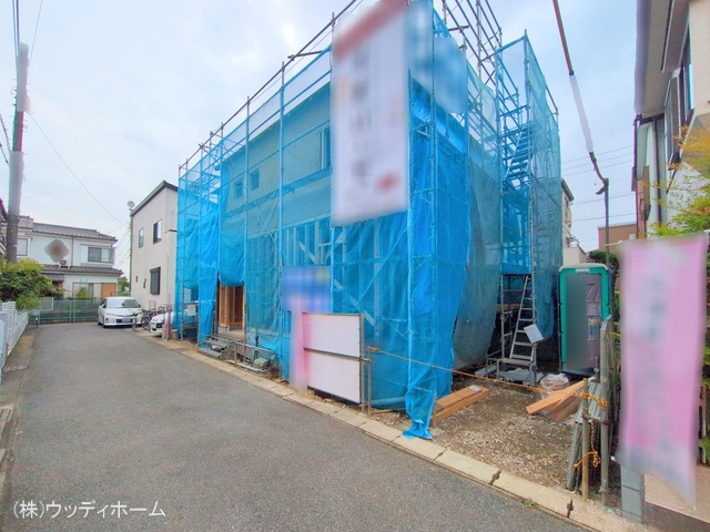 埼玉県越谷市大沢の新築戸建て上棟写真 2025年7月1日撮影