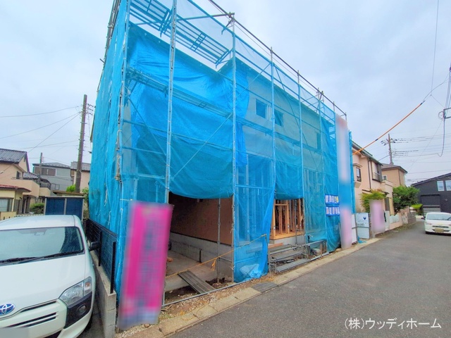 埼玉県越谷市大沢の新築戸建て上棟写真 2025年7月1日撮影
