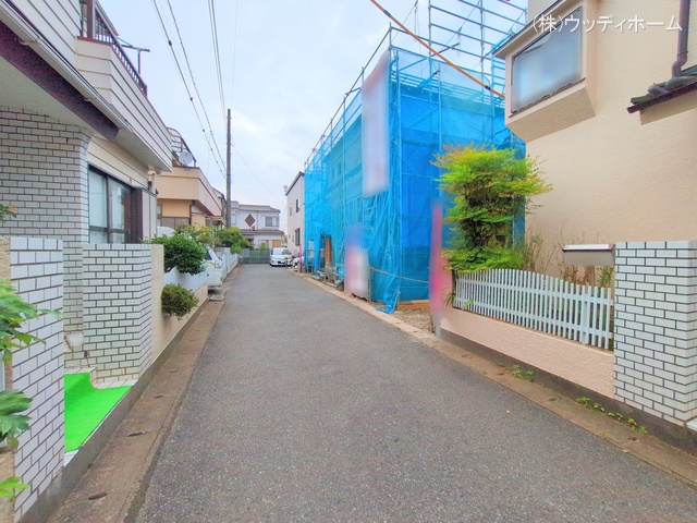埼玉県越谷市大沢の新築戸建て上棟写真 2025年7月1日撮影