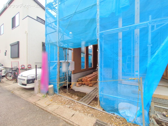埼玉県越谷市大沢の新築戸建て上棟写真 2025年7月1日撮影
