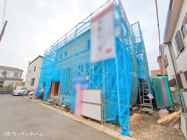 埼玉県越谷市大沢の新築戸建て上棟写真 2025年7月1日撮影