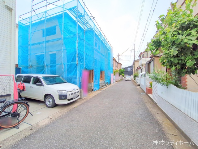 埼玉県越谷市大沢の新築戸建て上棟写真 2025年7月1日撮影