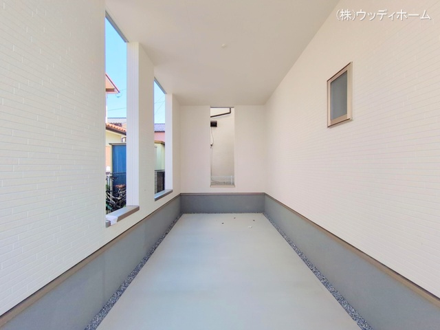 埼玉県越谷市大沢の新築戸建て完成写真 2025年9月16日撮影