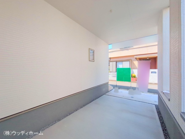 埼玉県越谷市大沢の新築戸建て完成写真 2025年9月16日撮影