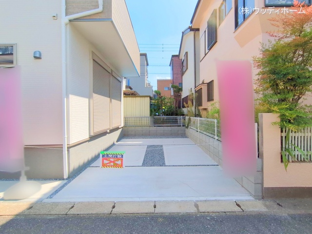 埼玉県越谷市大沢の新築戸建て完成写真 2025年9月16日撮影