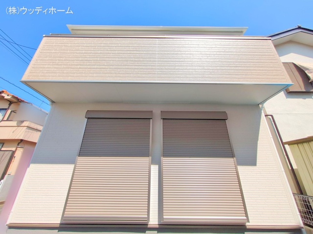 埼玉県越谷市大沢の新築戸建て完成写真 2025年9月16日撮影