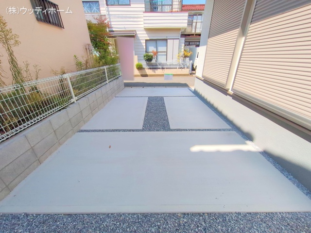 埼玉県越谷市大沢の新築戸建て完成写真 2025年9月16日撮影