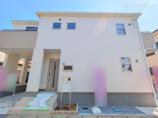 埼玉県越谷市大沢の新築戸建て完成写真 2025年9月16日撮影