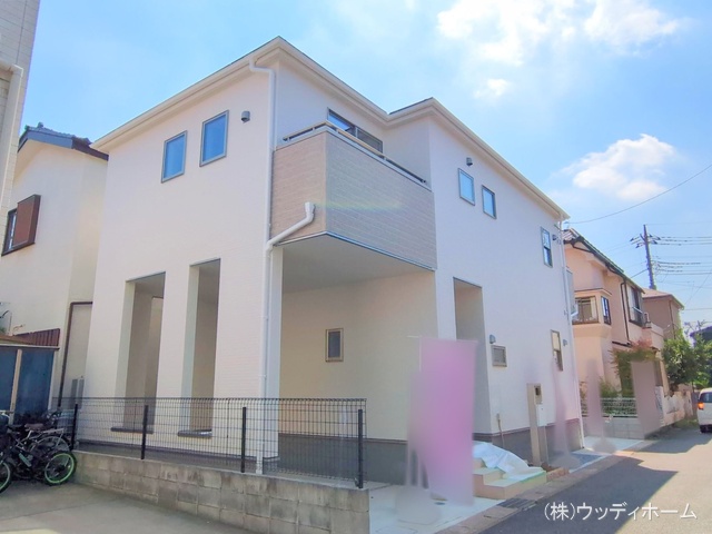 埼玉県越谷市大沢の新築戸建て完成写真 2025年9月16日撮影