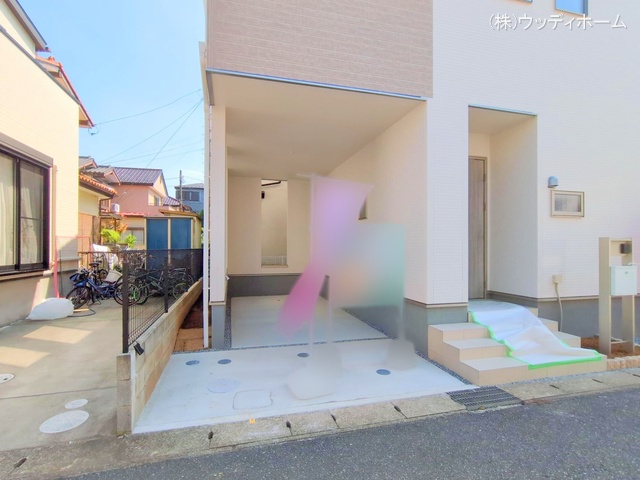 埼玉県越谷市大沢の新築戸建て完成写真 2025年9月16日撮影