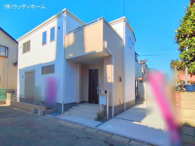 埼玉県越谷市大字大泊の新築戸建て完成写真 2025年12月3日撮影