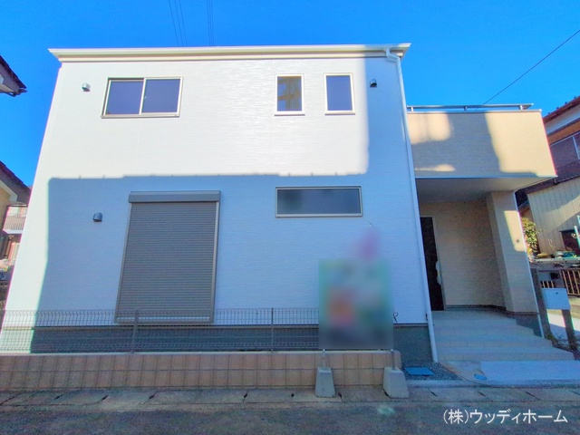 埼玉県越谷市大字大泊の新築戸建て完成写真 2025年12月3日撮影