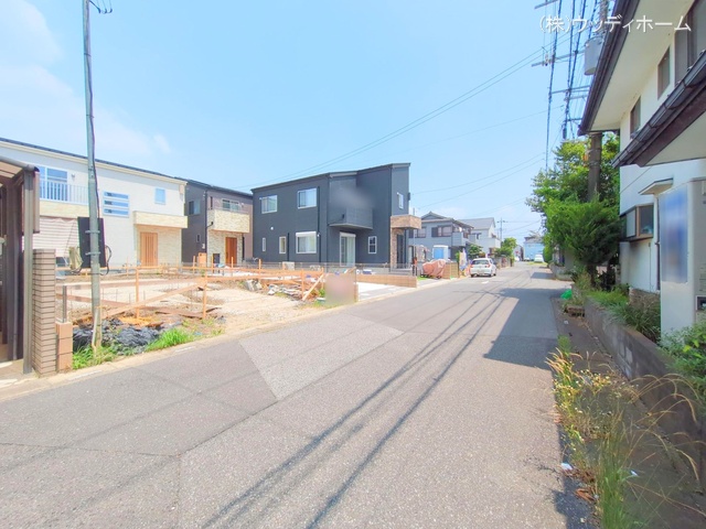 埼玉県越谷市東大沢2丁目の新築戸建て基礎写真 2025年7月7日撮影