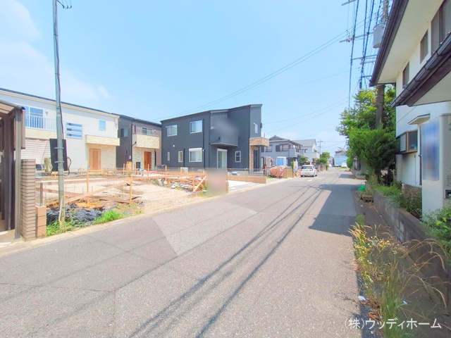 埼玉県越谷市東大沢2丁目の新築戸建て基礎写真 2025年7月7日撮影