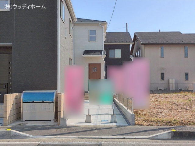 埼玉県越谷市東越谷６丁目の新築戸建て完成写真 2026年1月4日撮影