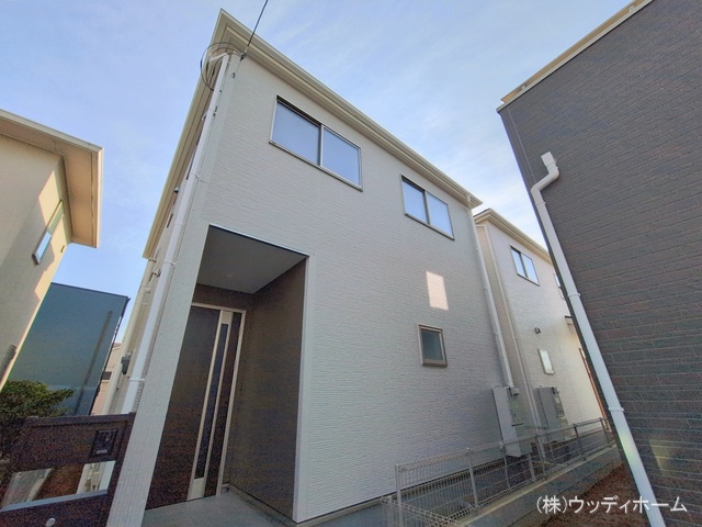 埼玉県越谷市東越谷６丁目の新築戸建て完成写真 2026年1月4日撮影