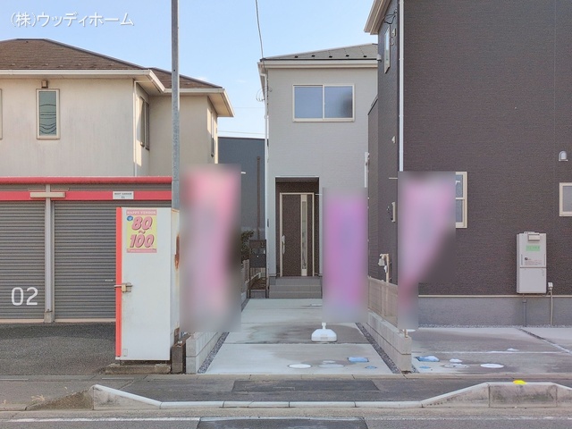 埼玉県越谷市東越谷６丁目の新築戸建て完成写真 2026年1月4日撮影