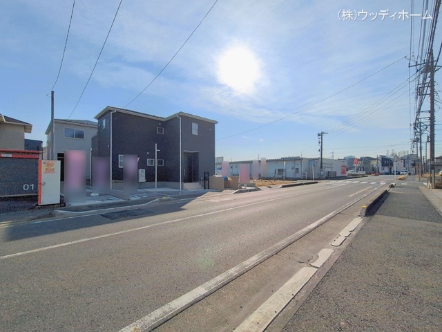 埼玉県越谷市東越谷６丁目の新築戸建て完成写真 2026年1月4日撮影