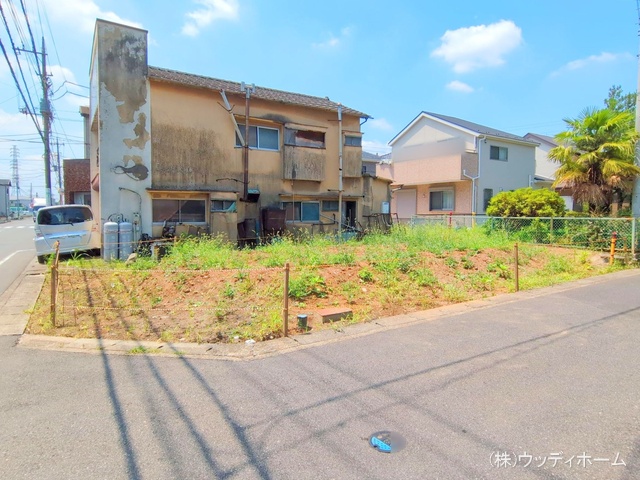 埼玉県越谷市宮本町4丁目の新築戸建て更地・土地写真 2025年7月22日撮影