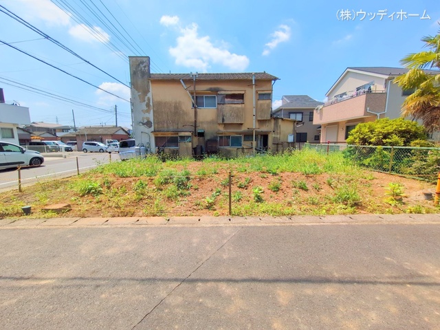 埼玉県越谷市宮本町4丁目の新築戸建て更地・土地写真 2025年7月22日撮影