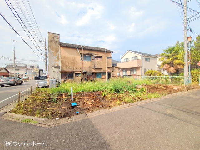 埼玉県越谷市宮本町4丁目の新築戸建て更地・土地写真 2025年8月6日撮影