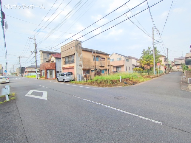 埼玉県越谷市宮本町4丁目の新築戸建て更地・土地写真 2025年8月6日撮影