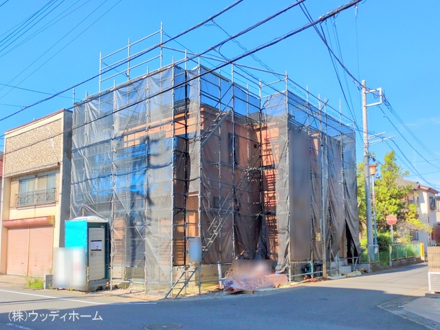 埼玉県越谷市宮本町４丁目-新築戸建ての上棟写真