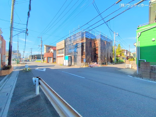 埼玉県越谷市宮本町4丁目の新築戸建て上棟写真 2025年9月23日撮影