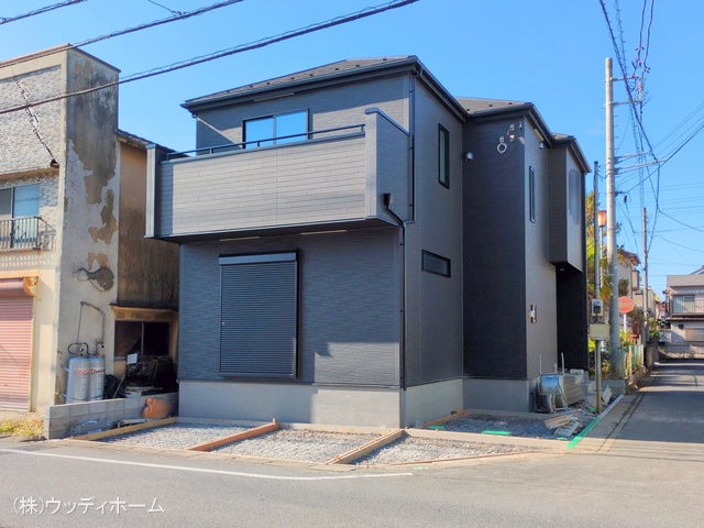 埼玉県越谷市宮本町４丁目の新築戸建て外構写真 2025年11月25日撮影