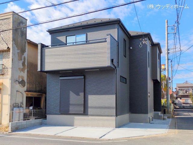 埼玉県越谷市宮本町4丁目の新築戸建て完成写真 2025年12月8日撮影