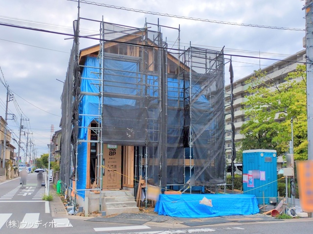 埼玉県越谷市平方南町の新築戸建て上棟写真 2025年8月13日撮影