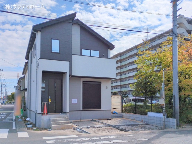 埼玉県越谷市平方南町-新築戸建ての外構写真