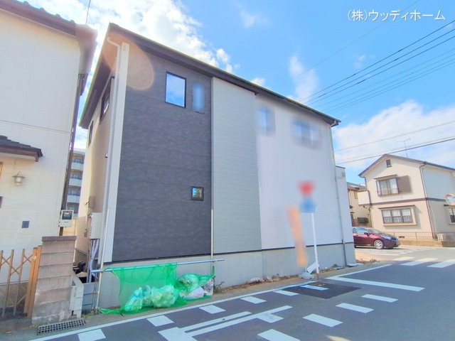 埼玉県越谷市平方南町の新築戸建て外構写真 2025年9月29日撮影
