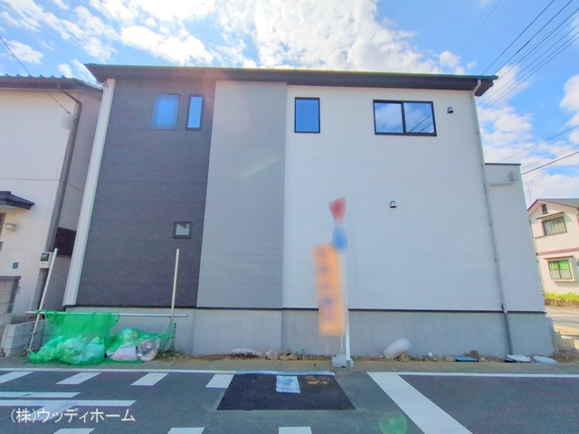 埼玉県越谷市平方南町の新築戸建て外構写真 2025年9月29日撮影