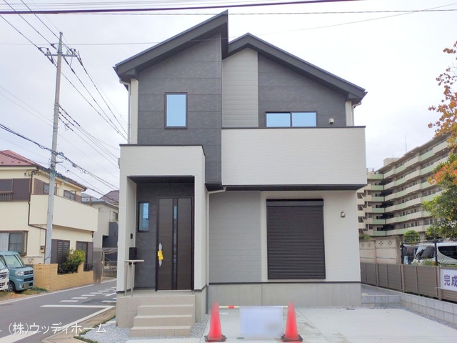 埼玉県越谷市平方南町の新築戸建て完成写真 2025年10月20日撮影