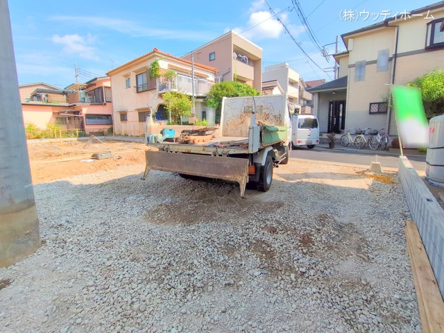 埼玉県越谷市大沢の新築戸建て基礎写真 2025年8月28日撮影