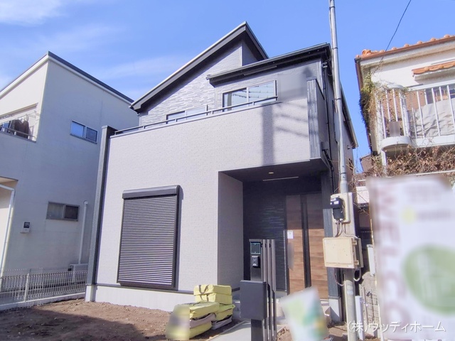 埼玉県越谷市大沢の新築戸建て外構写真 2025年11月11日撮影