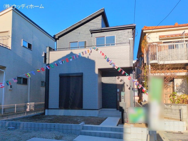 埼玉県越谷市大沢の新築戸建て完成写真 2025年12月4日撮影