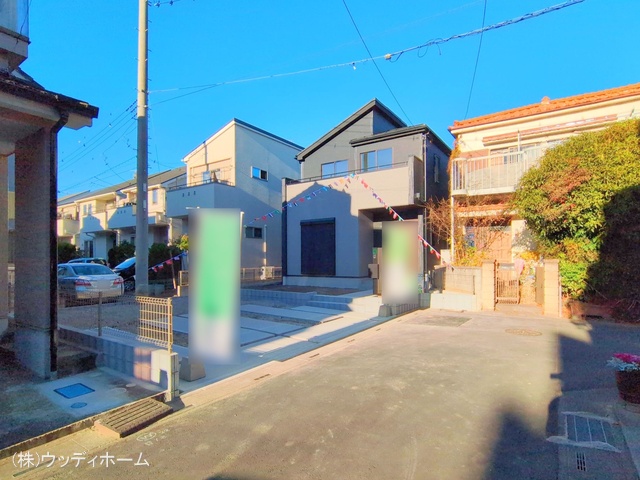 埼玉県越谷市大沢の新築戸建て完成写真 2025年12月4日撮影