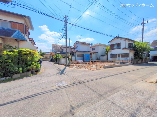 埼玉県越谷市大字南荻島の新築戸建て基礎写真 2025年9月7日撮影