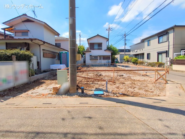 埼玉県越谷市大字南荻島の新築戸建て基礎写真 2025年9月7日撮影