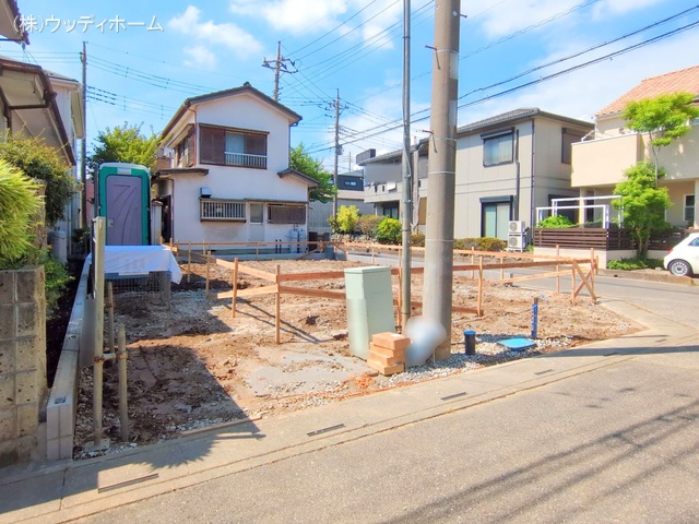 埼玉県越谷市大字南荻島の新築戸建て基礎写真 2025年9月7日撮影