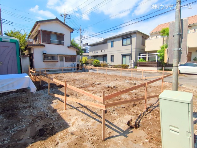 埼玉県越谷市大字南荻島の新築戸建て基礎写真 2025年9月7日撮影