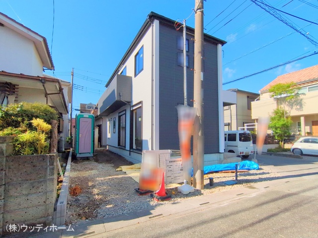 埼玉県越谷市大字南荻島の新築戸建て外構写真 2025年11月19日撮影