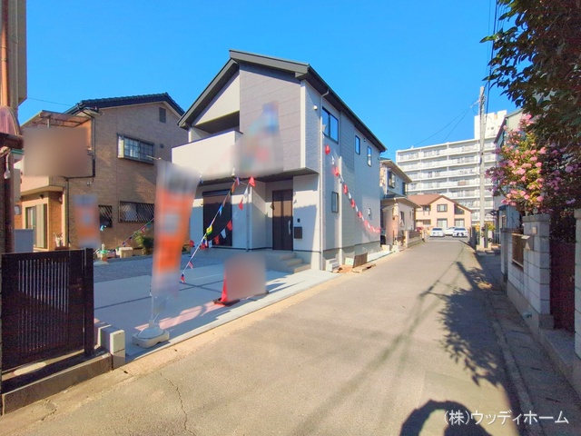 埼玉県越谷市瓦曽根２丁目の新築戸建て完成写真 2025年12月7日撮影