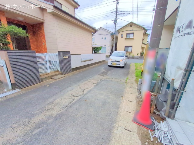 埼玉県越谷市赤山町2丁目の新築戸建てシート写真 2025年10月13日撮影