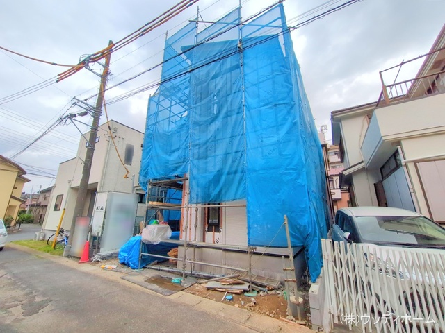 埼玉県越谷市赤山町2丁目の新築戸建てシート写真 2025年10月13日撮影