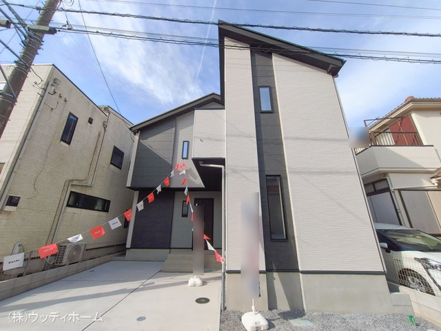 埼玉県越谷市赤山町２丁目の新築戸建て完成写真 2026年1月14日撮影