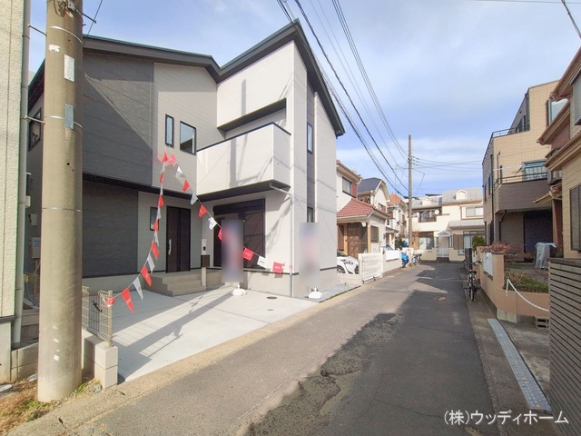 埼玉県越谷市赤山町２丁目の新築戸建て完成写真 2026年1月14日撮影