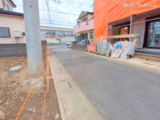 埼玉県越谷市東越谷6丁目の新築戸建て更地・土地写真 2025年10月2日撮影